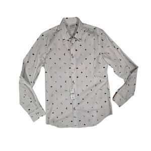 PAUL SMITH SKINNY FIT MEDIUM SHIRT NWT